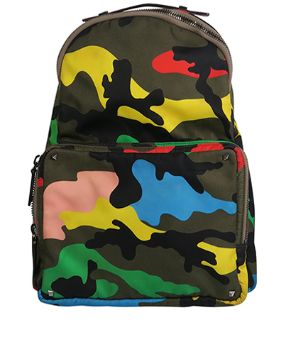Camouflage Backpack, front view